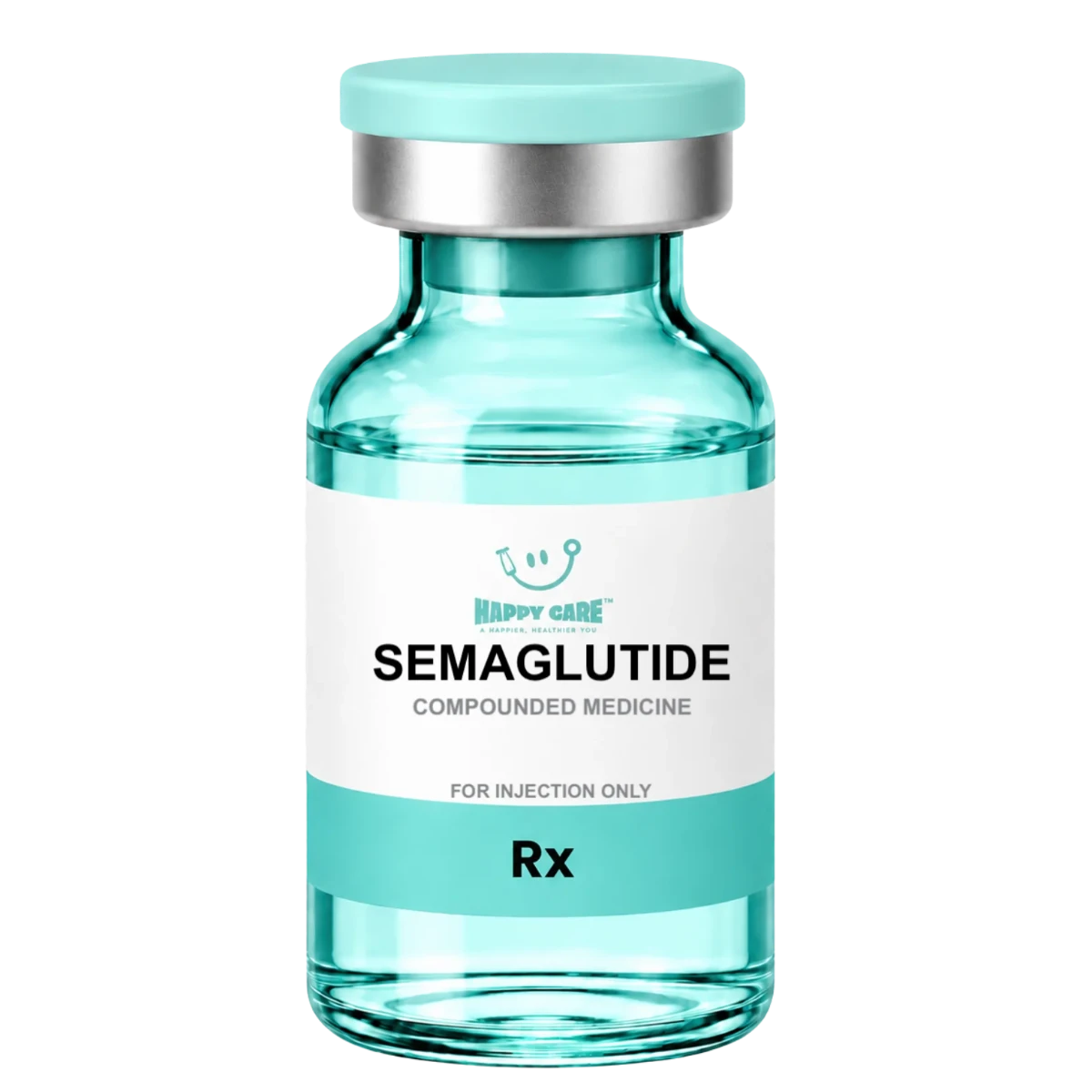 Compounded semaglutide vial