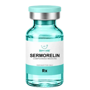 Compounded sermorelin vial